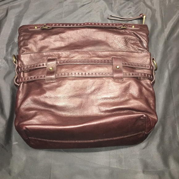 Leather shoulder bag - Picture 3 of 5